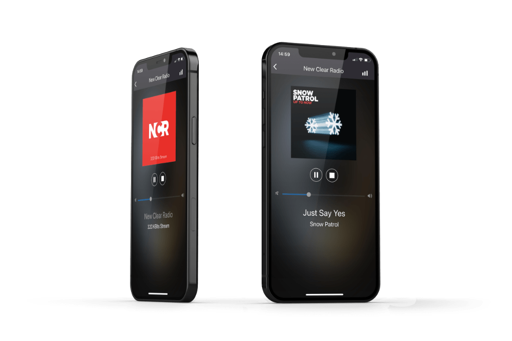 New Clear Radio mobile app